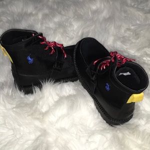 BNWOB, BOYS POLO RL RANGER BOOTS. SIZE 6